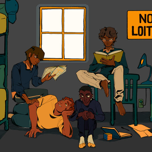 4x Fullbody Flats & Background