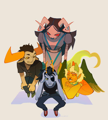4x Fullbody Shaded